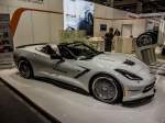 Chevrolet Corvette C7 Cabriolet, gesehen auf dem Auto Zürich 2014.