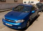 Chevrolet Lacetti in Imperial Blue ( Moroccan Blue  auch genannt). Die Aufnahme stammt von März, 2023
