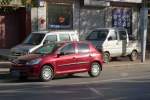 Noch ein Citroen C2, der ein Peugeot 207 ist, in Shouguang, 13.11.11
