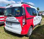 =Dacia Dokker vom  BRK KV EICHSTÄTT, abgestellt auf dem Parkplatz der 2025er Rettmobil in Fulda