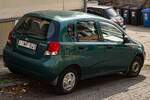Diesen Daewoo Kalos (Lackierung: Modern Green) habe ich in M�rz, 2026 auch von hinten fotografiert.