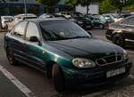Daewoo Lanos Sedan in der Farbe Smaragdgr�n.