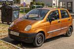 Daewoo Matiz (erste Generation, lackiert auf Orange).