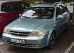 Hier ist ein dChevrolet Nubira Wagon (Farbe: Mint Green) zu sehen.