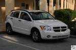 2006er Dodge Caliber auf den Parkplatz vor unserem Hotel in Kissimmee bei Orlando in Florida / USA am 1.