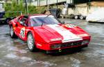 Morgens im Fahrerlager, Ferrari 328 GTS  beim Youngtimer Festival Spa am 19.7.2015