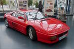 Ferrari 348 TB, Bj 1990, steht im Eingangsbereich zum Autojumble 2020 in Luxemburg ausgestellt. 03.2020