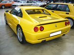 Heckansicht eines Ferrari F355 Berlinetta GTB. 1994 - 1999. Classic Remise Düsseldorf am 06.11.2016.
