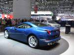 Ferrari California Facelift, hier die Rückansicht. Foto: 2014-er Autosalon Genf. 