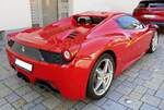 Ferrari F12 berlinetta, Heckansicht, der italienische Sportwagen wurde von 2012-17 gebaut, Dez.2023