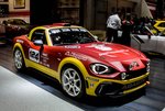 Fiat 124 Abarth, gesehen auf dem Autosalon Genf 2016.