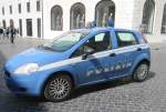 Fiat Grande Punto  POLIZIA  am 16.04.2015 in Rom.