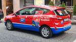 =Ford Fiesta von GOTHA-PLAST steht im Juli 2021 in Hünfeld