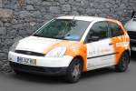 Ford Fiesta eines PC-Doctors, gesehen auf Madeira im März 2015