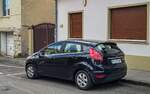 Rückanischt: Ford Fiesta siebte Generation.