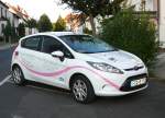 Ford Fiesta der mobilen Alten- und Krankenpflege  Haus Bethanien  in 38088 H�nfeld, Juli 2009  