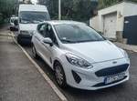 Ford Fiesta, siebte Generation. Aufnahmezeit: 02.08.2018. Standort: Pécs (HU).