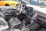 Interieur des 2018-er Ford Fiesta ST. Sitzprobe auf der Auto Zürich, November 2018.