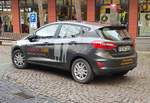 =Ford Fiesta vom Pflegedienst HARMONIECARE steht im Dezember 2020 in Hünfeld