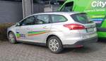 =Ford Focus vom BZL Lauterbach steht im April 2021 in Hünfled