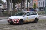 Einsatzfahrzeug Ford Focus Clipper von DE LIJN Antwerpen, aufgenommen 17/09/2012 in Hoboken