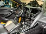 Innenraum des Ford Focus ST (2014-er Modell), ausgestellt auf dem Auto Zürich 2014.