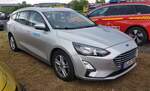=Ford Focus der Firma FESTO steht im Mai auf dem Besucherparkplatz der RettMobil 2024