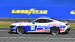 Nr.:91, Ford Mustang Dark Horse R-Rennwagen, starteten zur Mustang Challenge, im Rahmenprogramm der 24h Le Mans 2025, hier im Training am 11.6.2025