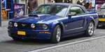 Ford Mustang, in einer Parkbucht aufgenommen. 09.2026 