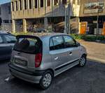 Rückansicht: Hyundai Atos Prime.