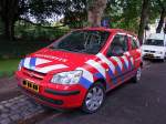 Brandweer von Willemstad f�hrt  Hyundai Getz ;100829