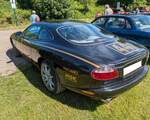 Jaguar XKR Coupe aus dem Jahr 2003 im JPS-Look. Breakfast Classic meeting in Pontneddfechan/South Wales am 30.05.2026.