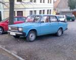 Lada 2107, oder einfach  Kubiklada .