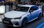 Lexus GS-F, gesehen auf dem Autosalon Genf 2016.