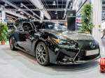 Lexus RC-F. Aufnahme: Auto Zürich 2014.