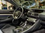 Interieur des Lexus RC-F. Aufnahme: Auto Zürich 2014.