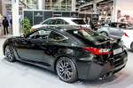 Lexus RC-F. Aufnahme: Auto Zürich 2014.