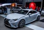 Lexus RCF, gesehen auf dem Autosalon Genf, März 2014.