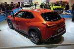 Lexus UX, der neue Kompaktwagen von Lexus. Aufnahme: Auto Zürich, 2018