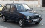 Hier ist ein Maruti Suzuki 800 aus ca 1995-1996 zu sehen. Foto: M�rz, 2026.