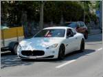 am 26.05.2012 war dieser Weisse Maserati in den Strassen von Lausanne unterwegs.