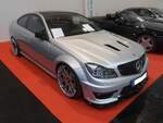 Mercedes Benz C202 C63 AMG Coupe im Farbton MB775 iridiumsilbermetallic.