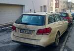 Dieser Mercedes-Benz W212 E-Klasse beginnt sein zweites leben in ungarn nachdem er jahrelang als Taxi in Deutschland seriverte.