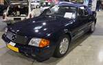 Mercedes Benz R129 SL500, BJ 1991, V8 Motor, 326 PS, 4973 ccm, wurde beim Autojumble zum Verkauf angeboten.