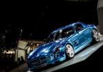 Mercedes-Benz SLS als Elektroauto. (Gesehen: Pariser Automesse, am 11.10.2012)