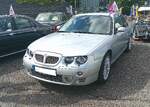 MG ZT190 im Farbton starlight silver.