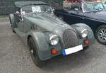 Morgan Plus 4 two seater Roadster im Farbton sport grey aus dem Jahr 2000.