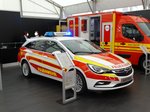 Werkfeuerwehr Rüsselsheim Opel Astra am 13.05.16 auf der RettMobil in Fulda