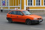In Ungarn fahren noch viele Opel Astra der ersten Serie.