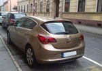 Opel Astra J (Rückansicht), gesehen am 19.09.2016.